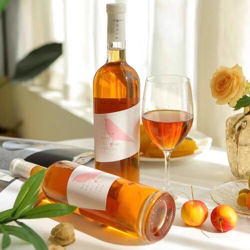 MOULA慕拉桂花冰酒冰葡萄酒12度雷司令甜白甜型红酒微醺玫瑰冰白 - 图0