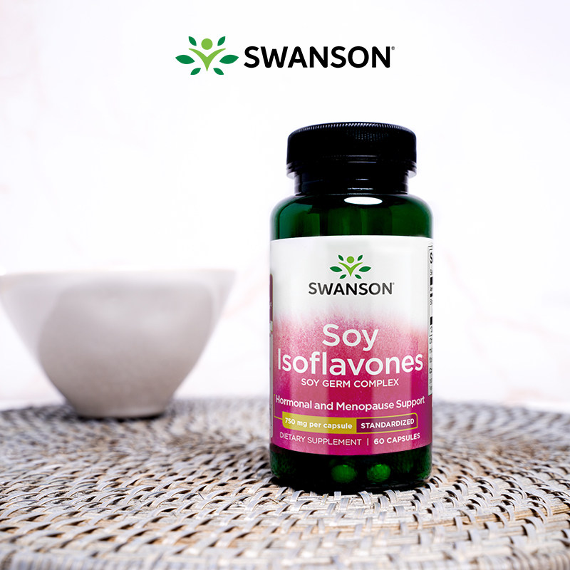 【临期】斯旺森女性内分泌大豆异黄酮 swanson斯旺森海外大豆异黄酮