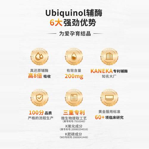 Swanson斯旺森还原型辅酶Q10泛醇200mg孕产妇辅酶Q10男女性备孕 - 图0