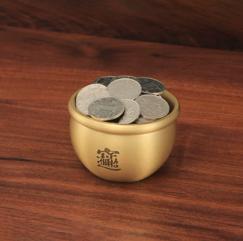 Держите свои товары!Полный вес!Чистое медное творение!Фортуна танце