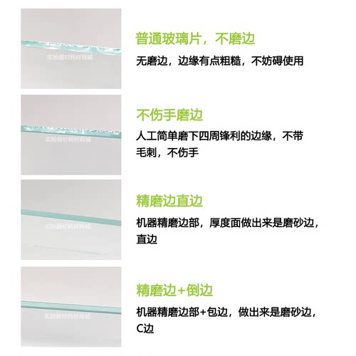 定制玻璃片超白高透高硼硅耐高温钢化玻璃毛玻璃石英玻璃光学镜片 - 图2