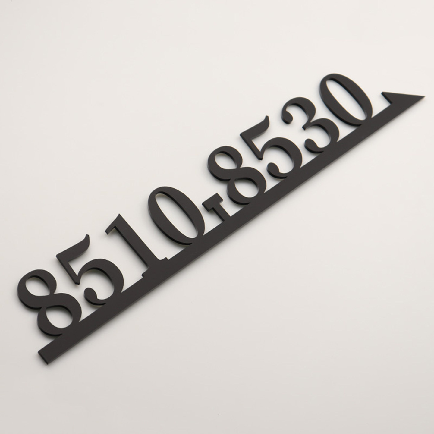 楼层数字指示牌号商场楼道房间号数字牌创意简约哑光金标识牌