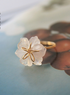 原创手工定制进口金线粉晶水晶女