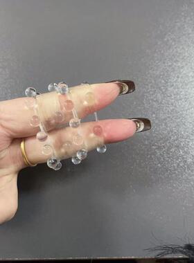 DIY爆款18珠双层珠软珠解压球外挂硅胶球发泄创意减压球龙珠入珠
