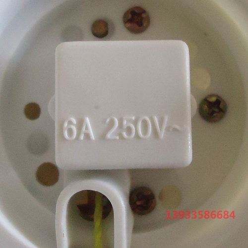 老式罗口拉线开关座灯头 灯座带元木灯口 E27座式 电玉粉拉绳开关 - 图2