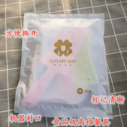一次性刀叉碟纸盘蛋糕烘焙刀叉盘组合生日蛋糕蜡烛餐具套装100包 - 图1