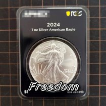 Spot USA 2024 Liberty Goddess Eagle Ocean PCGS First seal optional 1 oz Pump Silver coin deposit