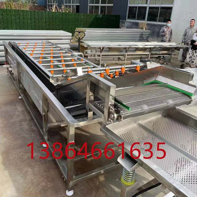 Vegetable prefabricated vegetable bubble cleaning machine, greening machine, egg processing complete equipment, mushroom deep processing equipment