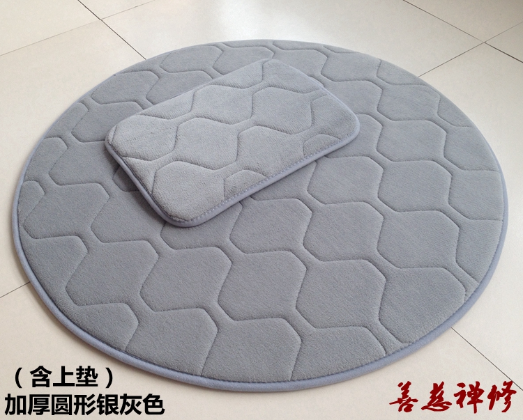 法会家庭佛堂打坐垫禅修垫拜佛垫蒲团垫子小拜忏垫加厚圆形便捷款