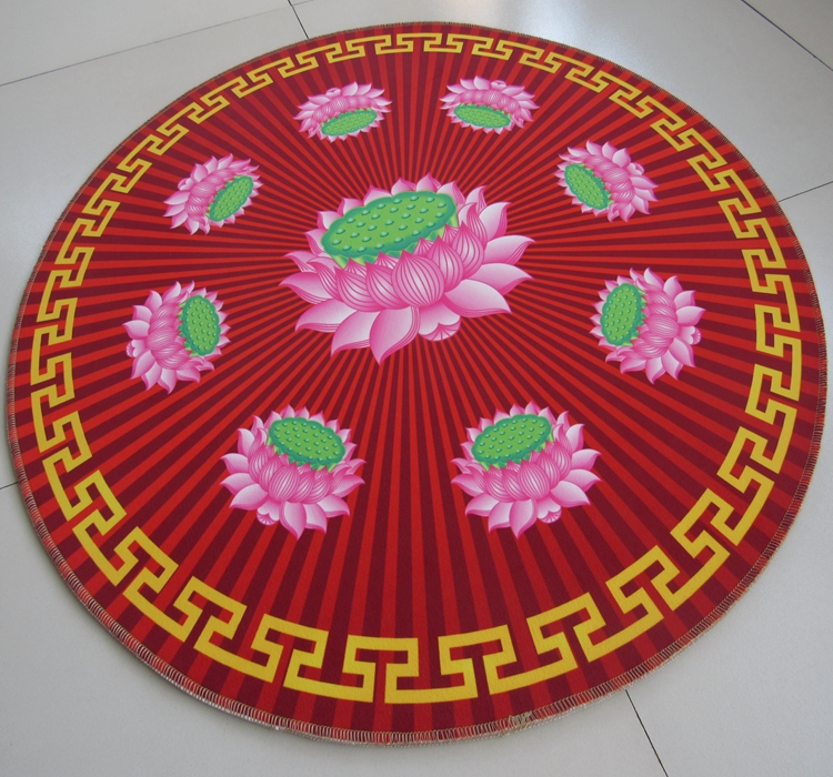 特价3D莲花拜佛垫法会打坐垫禅修垫加厚蒲团拜凳垫佛堂跪拜垫包邮