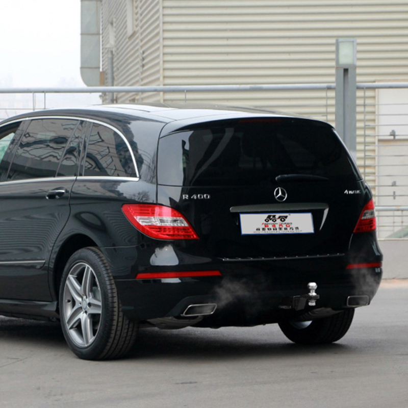 奔驰R400拖车方口杠改装后保险杠露营拖挂牵引杆通用拖拽钩子配件 - 图0