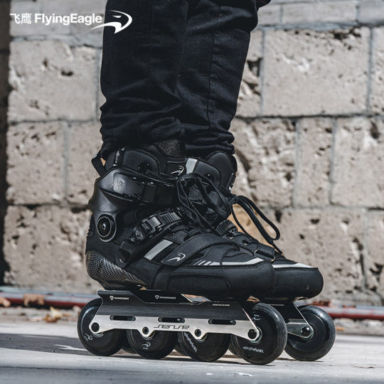 Pomelo roller skating flying eagle raptor raptor all-in-one shoes adult professional roller skating shoes fancy block wizard ice skates