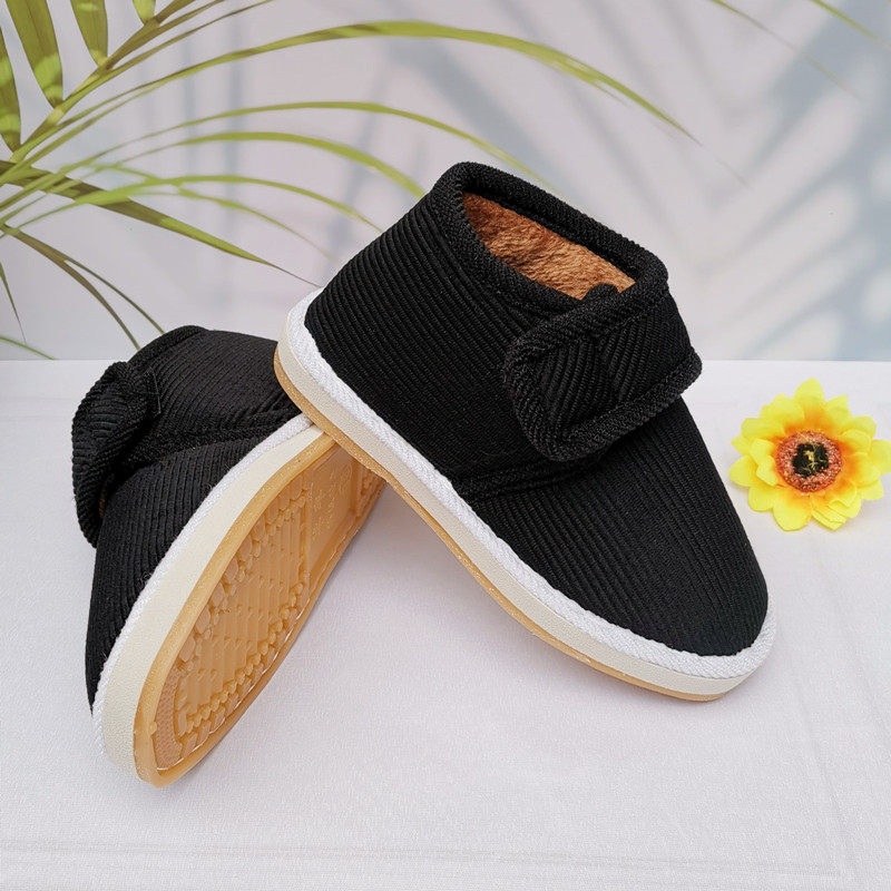 2024男女宝宝冬季保暖鞋厚底防滑牛筋底妈妈手工包后跟儿童棉布鞋,淘宝优惠券,粉丝福利购,淘宝优惠卷