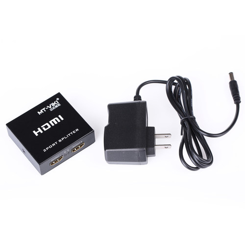 HDMI分配器一进二出 hdmi切换器分线器 1080P高清分屏器3D 1分2 - 图1