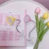 MUMU sản phẩm tốt Nhật Bản dễ thương mini màu hồng nhỏ đêm ánh sáng trái tim cô gái LED đọc đèn bàn nhỏ hoạt hình xung quanh - Carton / Hoạt hình liên quan