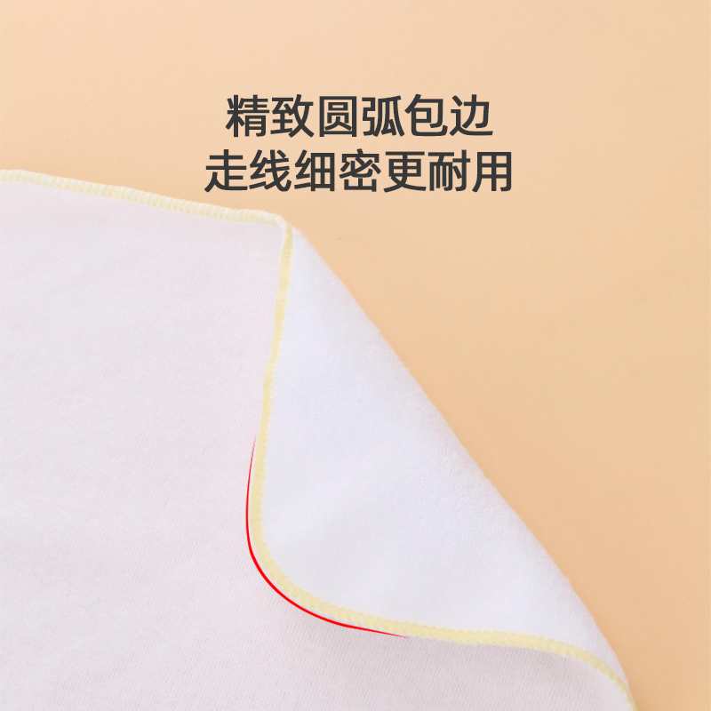 新生儿全棉布小方巾洗脸巾毛巾宝宝用品薄款-第5张图片-提都小院
