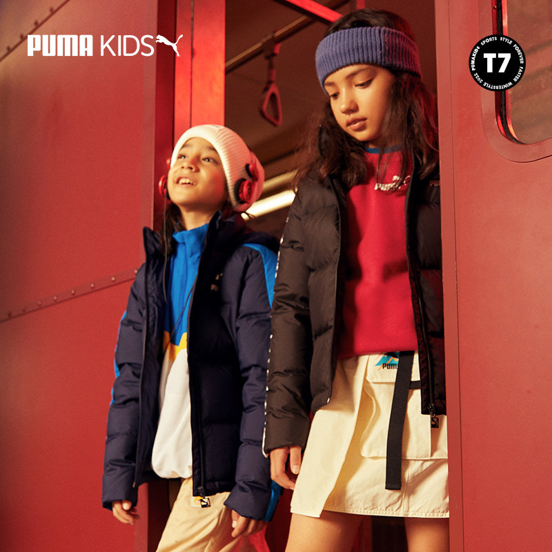  puma童装羽绒服