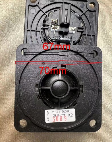 音响高音喇叭 扬声器拆机高音 高音单元喇叭 - 图0