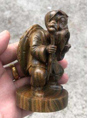 手工雕刻七龙珠手办龟仙人摆件