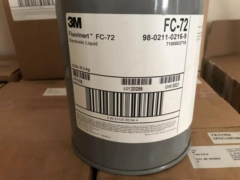 Novec FC-72 美国3M电子氟化液 半导体电子清洗剂--6.4kg - 图0