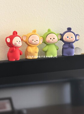 天线宝宝可视门铃装饰摆件家居玄关对讲卡通遮丑神器房间改造物件