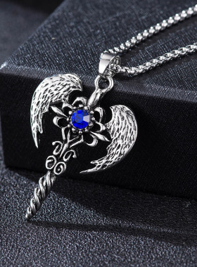 毛衣链嘻哈风长款韩版配饰吊坠