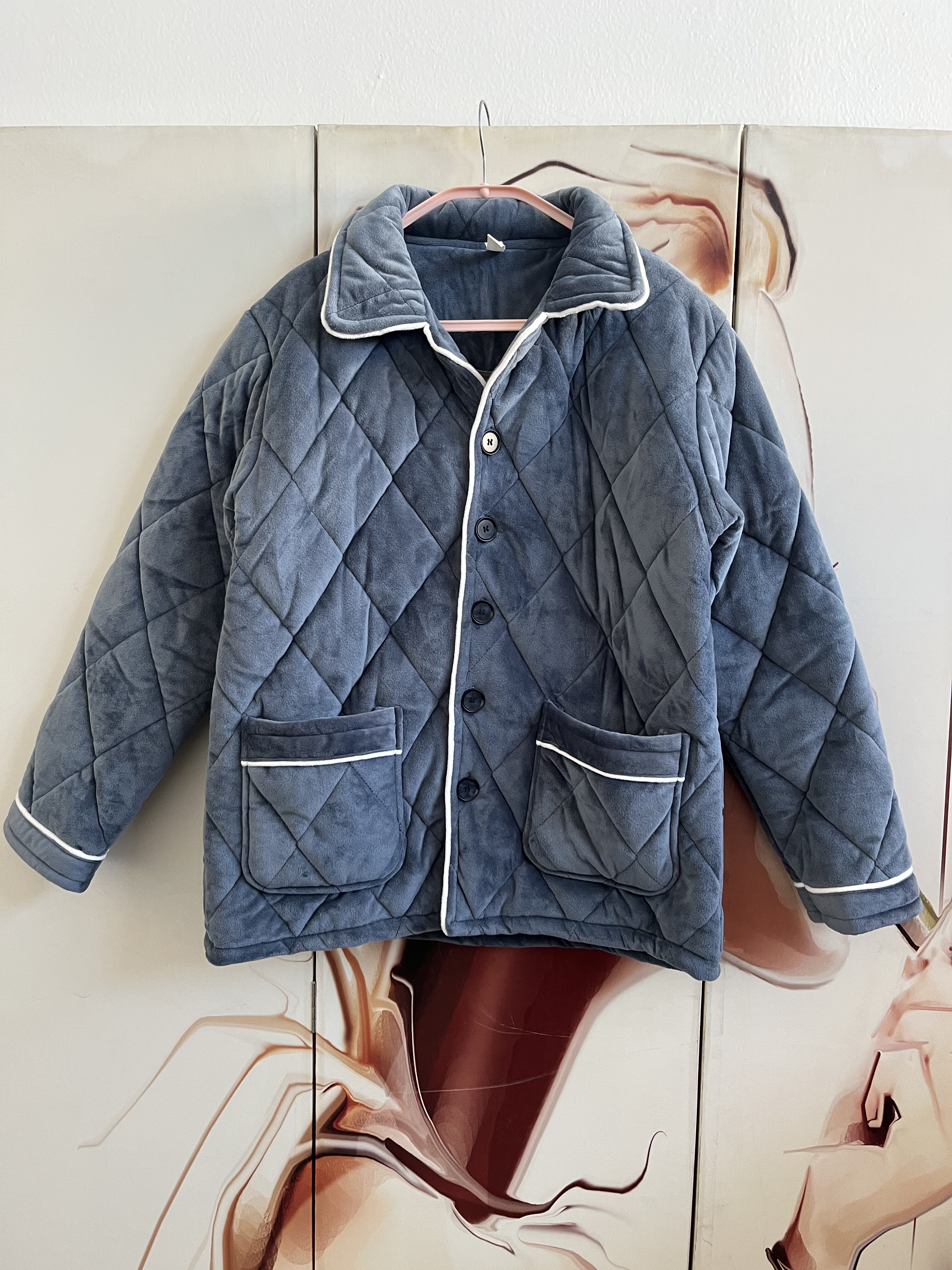 2025新款男士秋冬季睡衣三层夹棉加厚加绒长袖中老年爸爸家居服,淘宝优惠券,粉丝福利购,淘宝优惠卷