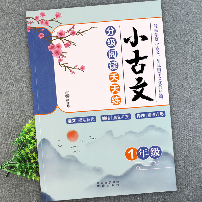 小学生小古文一二三四五六年级分级阅读天天练小学语文基础知1-6年级同步古诗词默写训练小学国学经典古诗词大全阅读理解训练-图0