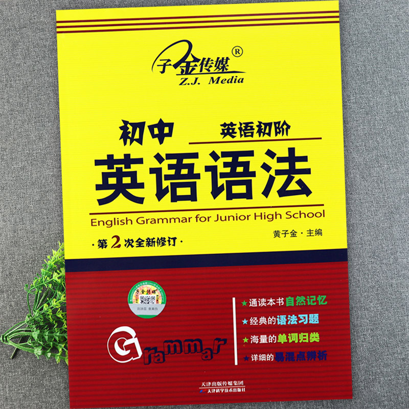 任选初高中英语语法大全复习资料辅导第2次全新修订子金中学生英语语法全解专项训练中高考英语基础知识同步语法知识点汇总一本全