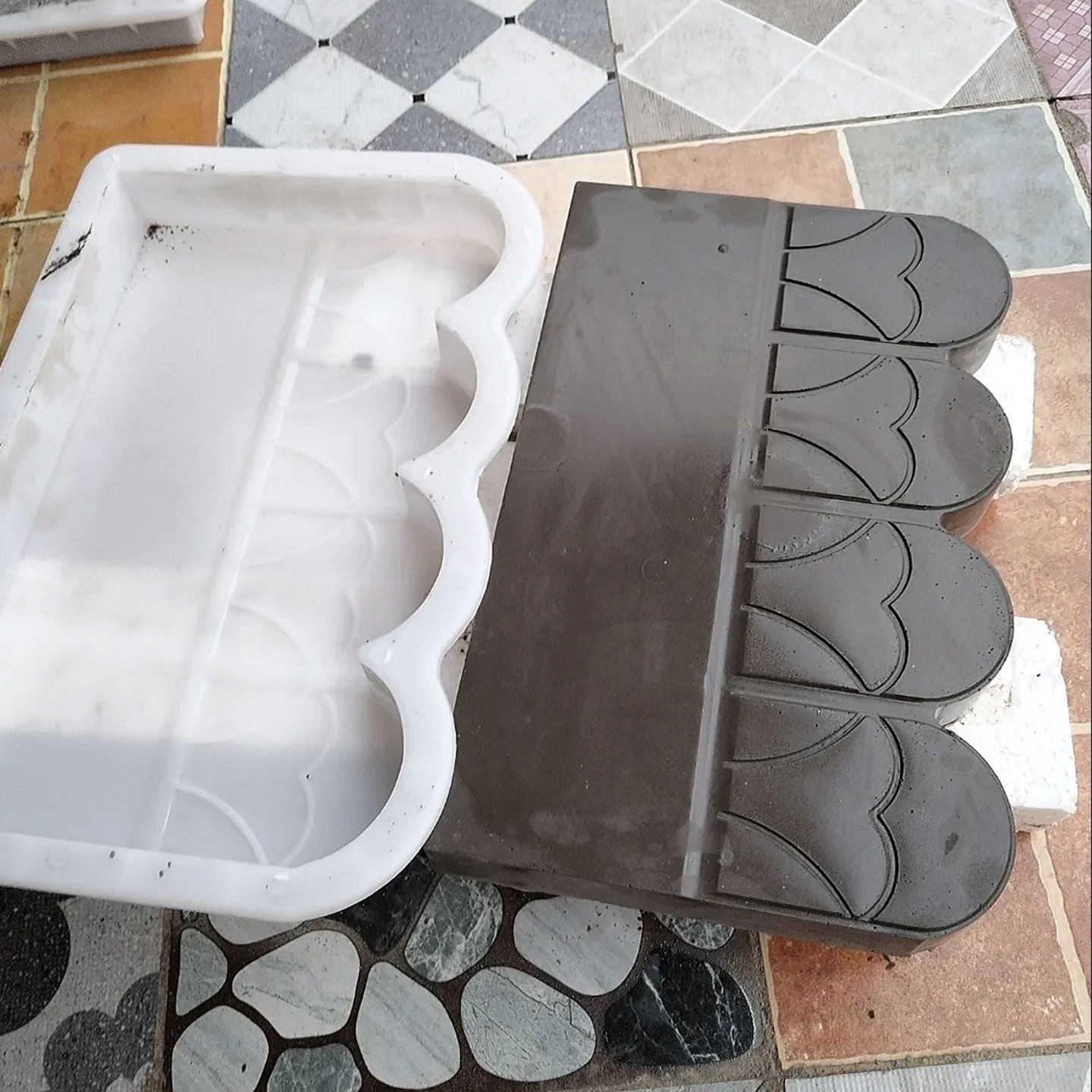 花池围栏水泥砖模具户外花坛小栅栏篱笆模型庭院菜园装饰围砖磨具,淘宝优惠券,粉丝福利购,淘宝优惠卷