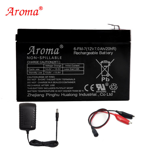 电池童车奥皇aroma电瓶3-FM-4.5(6v4.5AH/20HR7A10儿童电动车电瓶 - 图2