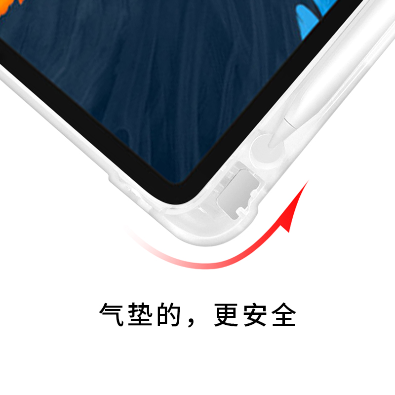 毕加小众艺术索插画适用于苹果iPadPro12.9三折保护壳air5/mini6防摔ipad 10带笔槽小米6华为matepro11寸2023-图2