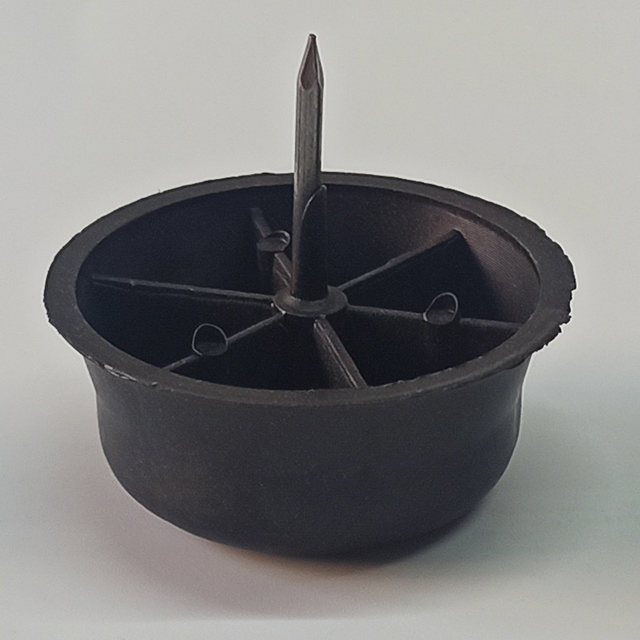 Moisture-proof rubber feet for heightening pads