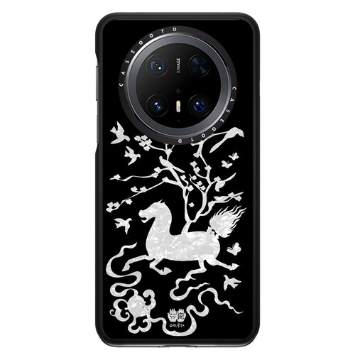 CASEOOTD 上城士漆彩吉年 彩蝶舞瑞顺风顺水适用于华为Mate80 Pro max手机壳磁吸Mate70/60Pro+防摔保护套 - 图1