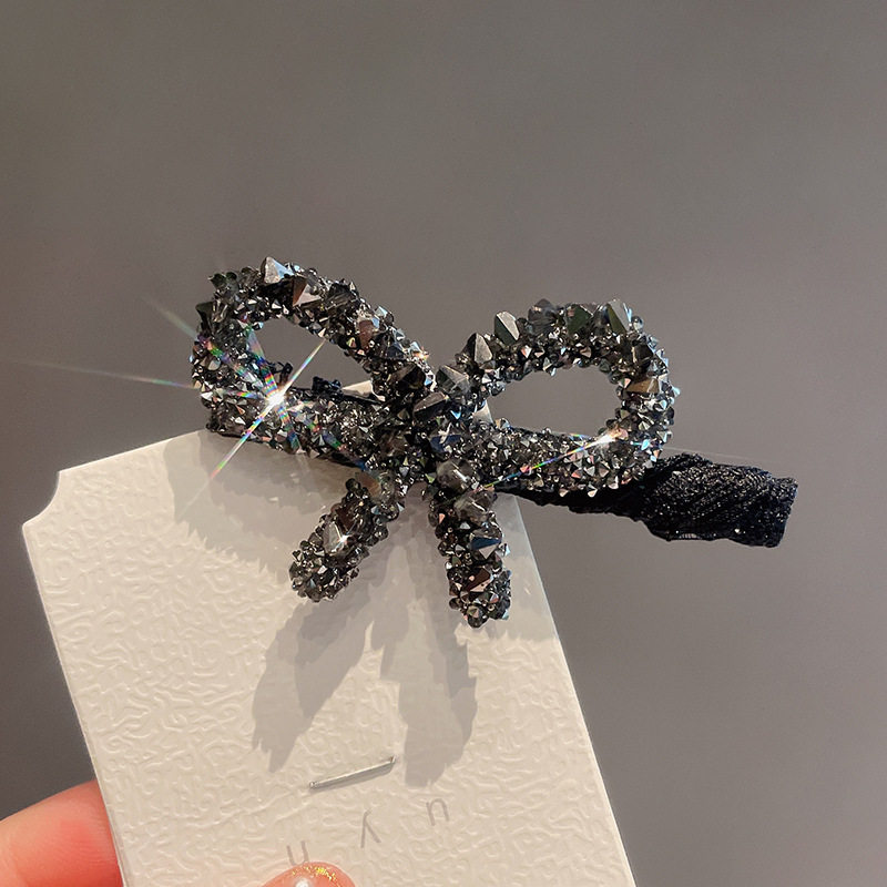 韩国轻奢高级感水钻蝴蝶结发夹网红刘海夹侧边头饰发卡头发边夹女,淘宝优惠券,粉丝福利购,淘宝优惠卷