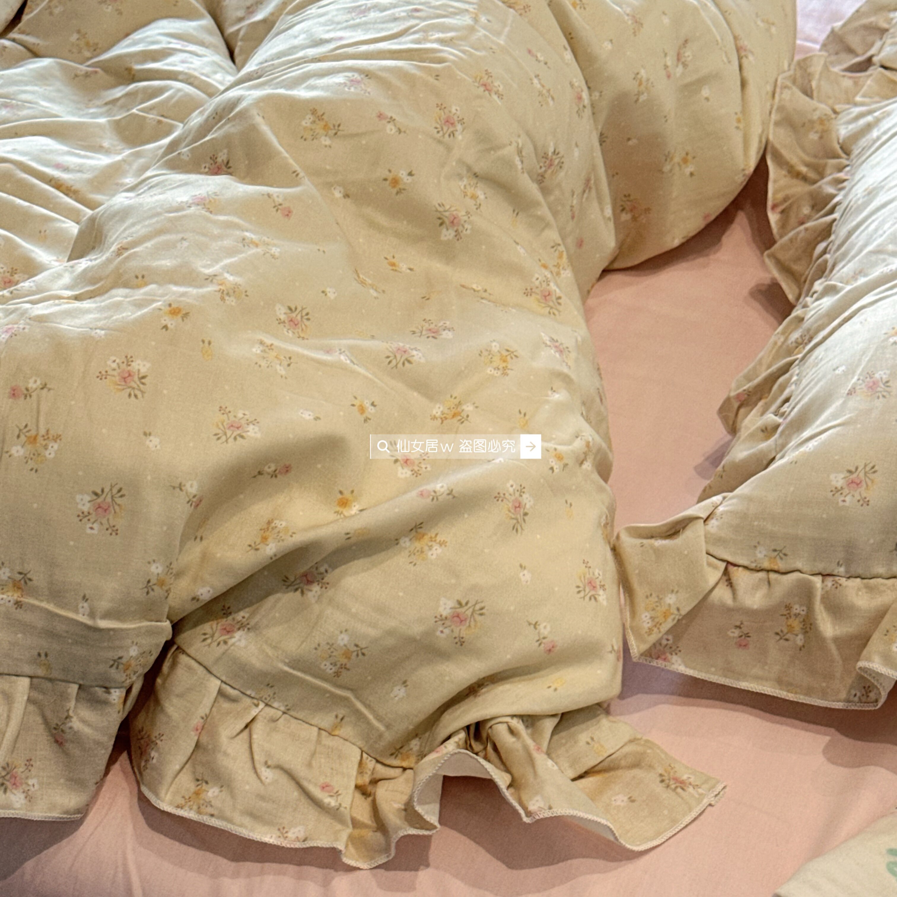 小碎花100全棉双层纱a类纯棉四件套可机洗柔软亲肤学生宿舍三件套