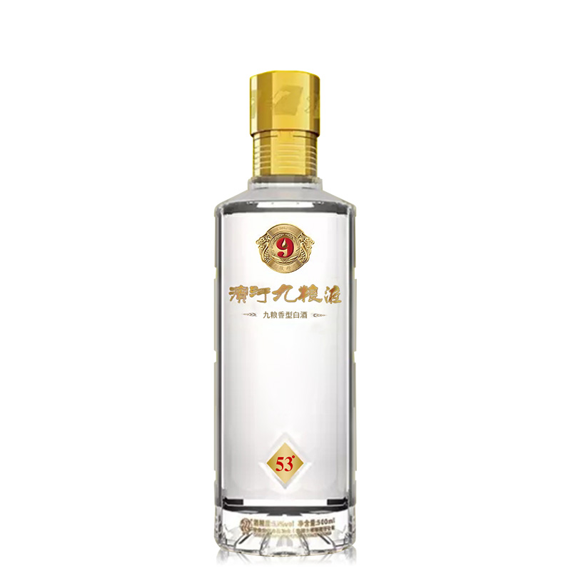 甘肃张掖滨河酒 滨河九粮液53度500ml*4瓶九粮香型礼盒装白酒 - 图2