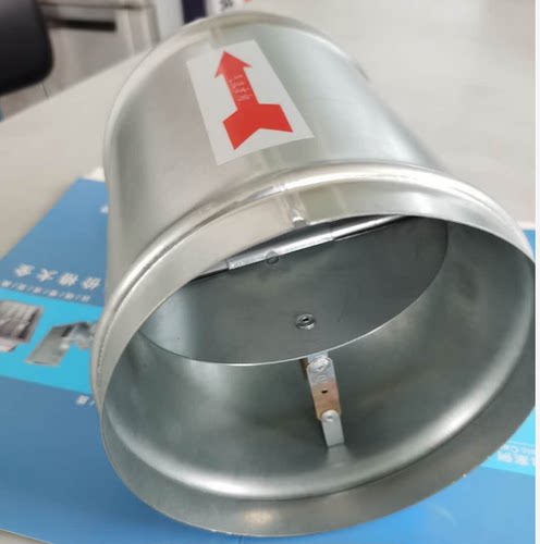 70度熔断防火阀 圆形防火阀 换气扇防火阀 简易式防火阀不带信号 - 图0