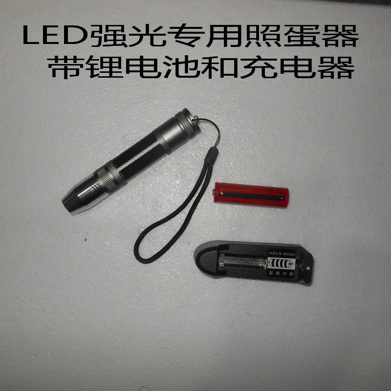 孵化器孵化机专用充电式LED鸟鸡蛋照蛋器照蛋灯乌龟鸽子强光手电 - 图1