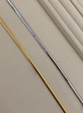 高级冷峻意大利软骨素手链女纯银