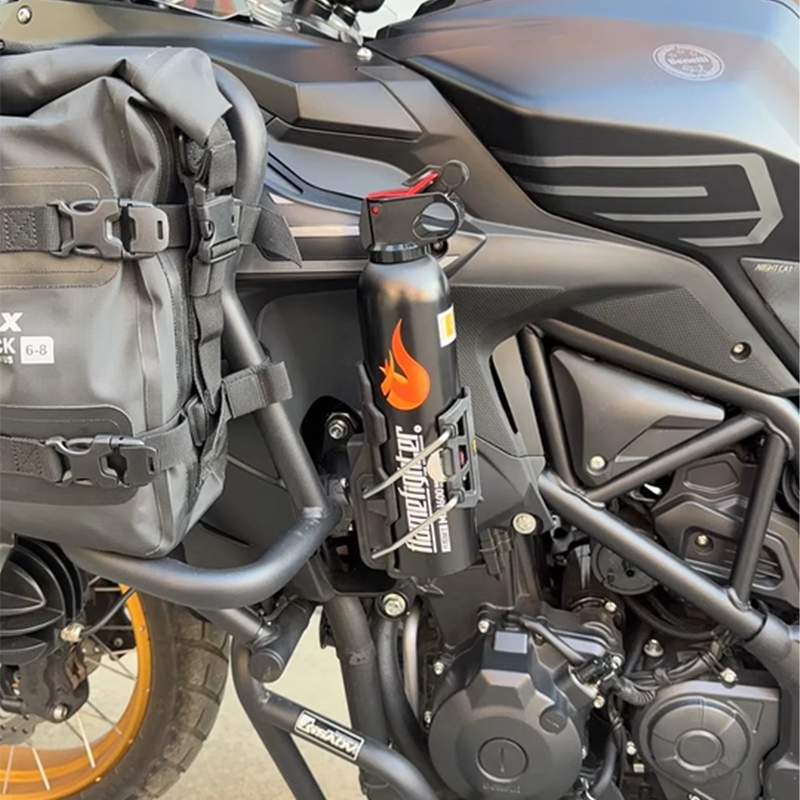 适用春风450MT 700MT 800MT-X改装车把水杯架护杠自适应水壶架 - 图0