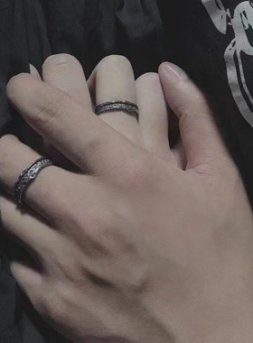 Dopamine Vault」深渊.小众设计感戒指男女情侣简约可调节指环