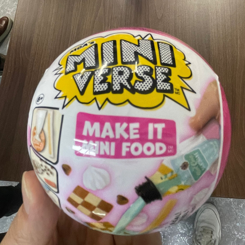 Mini verse Mini Food 甜品饮品摆设微缩DIY茶点迷你食物盲盒MGA - 图0