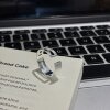 Pure silver 9999 half-window sterling silver ring, light luxury niche fashionable silver jewelry, versatile silver ring, gift for girlfriend and best friend
