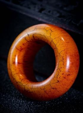 复古老牦牛骨吊坠挂件