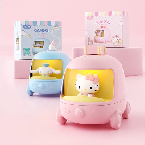 Hello kitty, автобус, увлажнитель воздуха для школьников и студентов, настольный милый ночник, Cinnamoroll