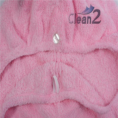 台湾进口clean2干发帽速干加长加大加厚包头巾包发帽柔软吸水包邮 - 图2