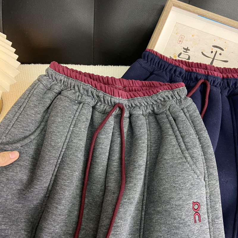 海洋家特价童装男女童潮休闲裤中大童羊羔毛加厚卫裤儿童冬款长裤,淘宝优惠券,粉丝福利购,淘宝优惠卷