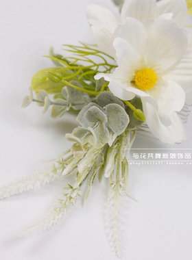 森系小清新雏菊造型婚礼头饰品
