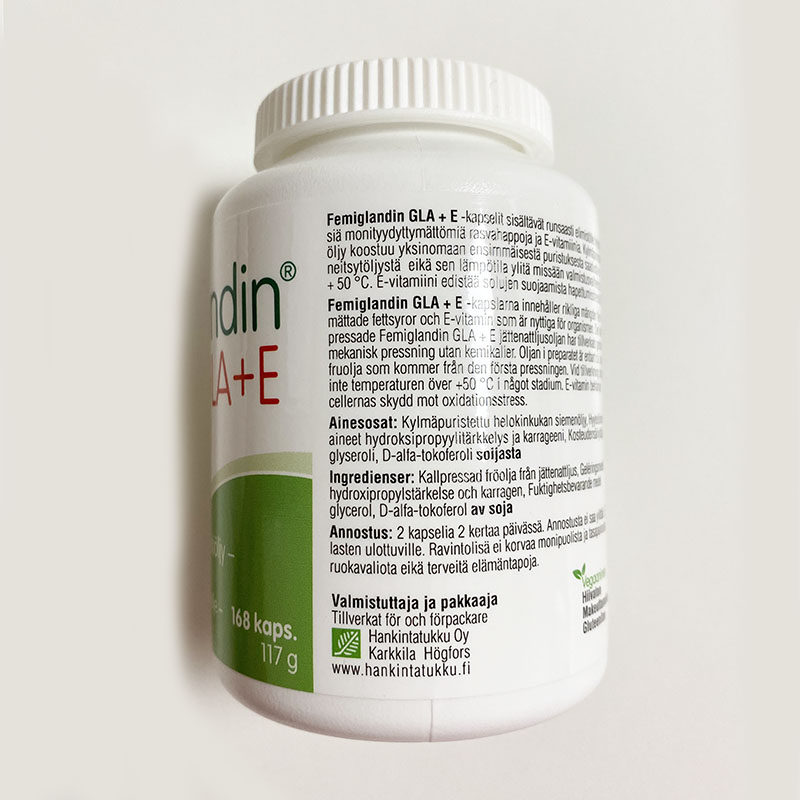 【现】芬兰费米兰苋菜籽油胶囊月见草油调理女性荷尔蒙激素